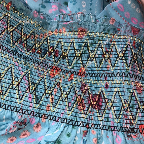 Zadig & Voltaire Jess Long Print Skirt Size 36 - Picture 5 of 12